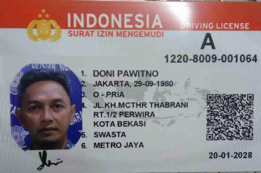 Cari kerja, supir pribadi