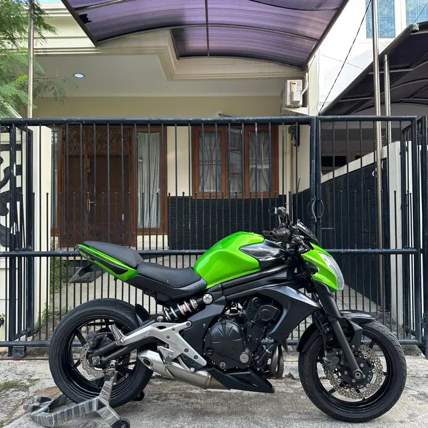 [YMS] Kawasaki ER6N 2012 hijau Mint Condition