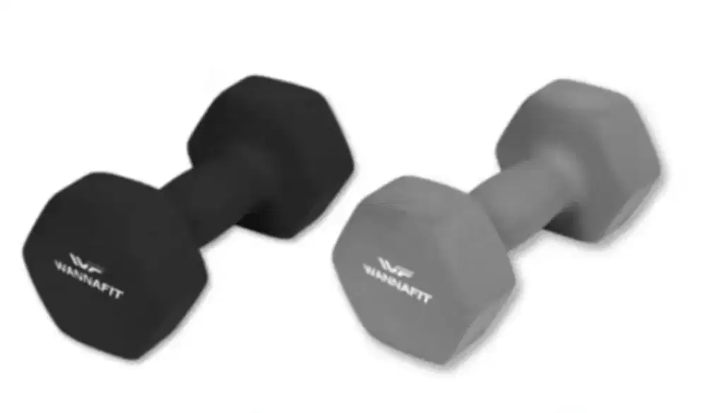 jual murah barbel vynil dumbbell gym fitness 2 kg dan 3 kg dumbell