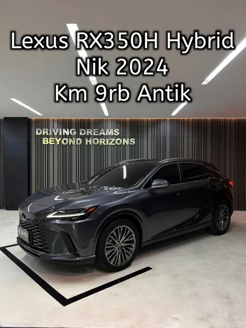Lexus RX350H Hybrid 2024 Abu-abu Metalik Km9rb B2460TJB