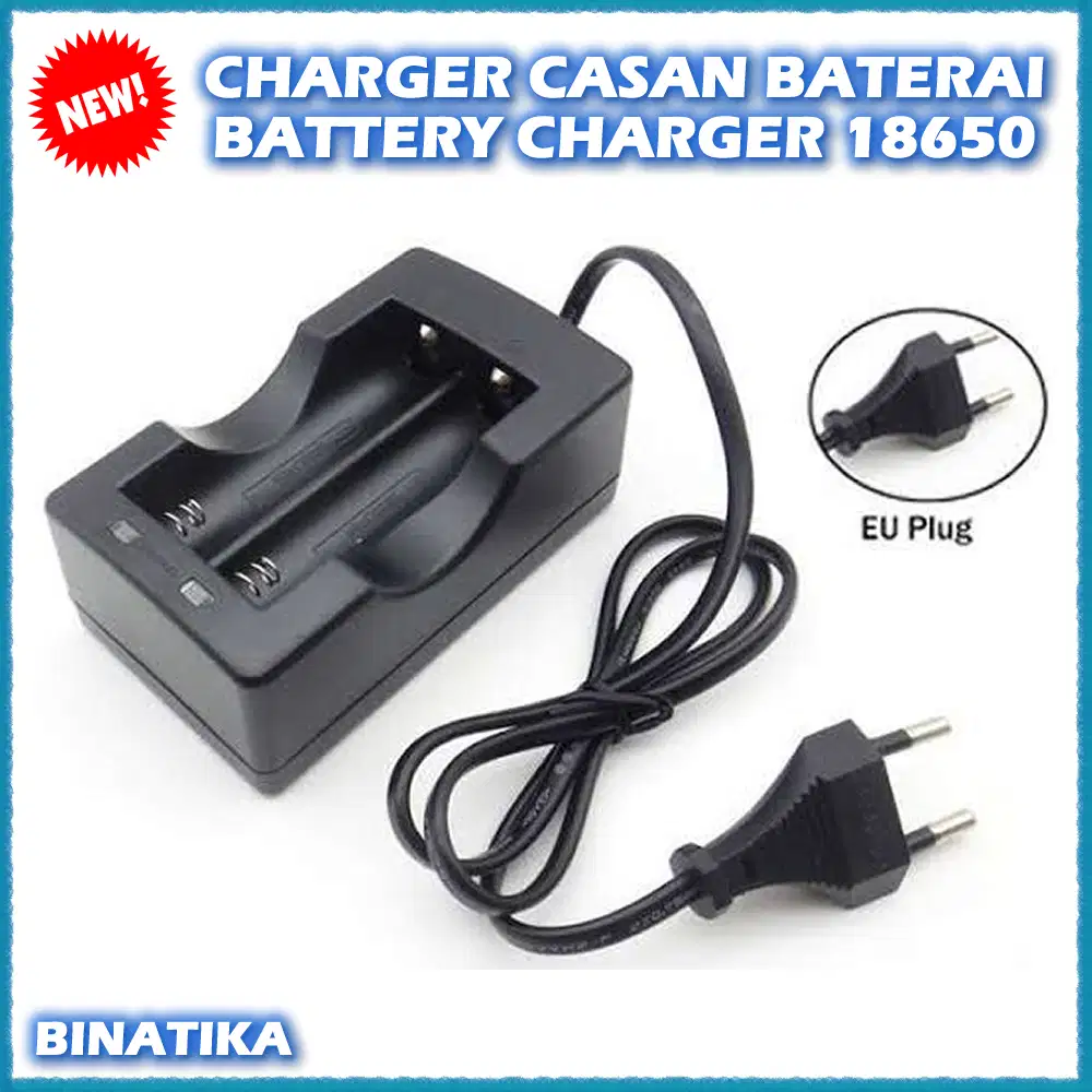 CHARGER CASAN BATERAI 8650 CAS BATTERY CHARGER 8650 CAS SENTER
