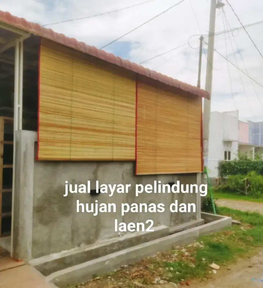 Jual layar pelindung hujan panas dan laen2