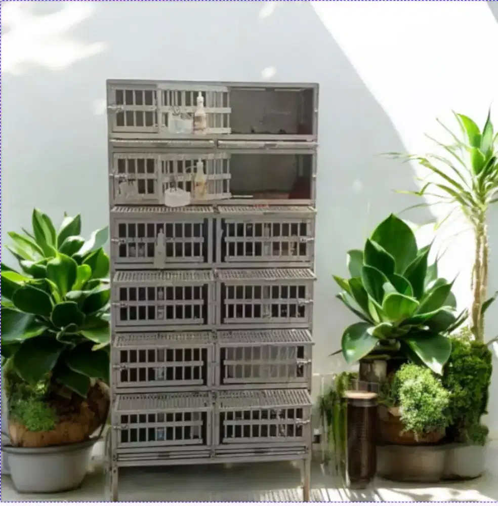 Kandang merpati Alumunium umbaran (bek@s)