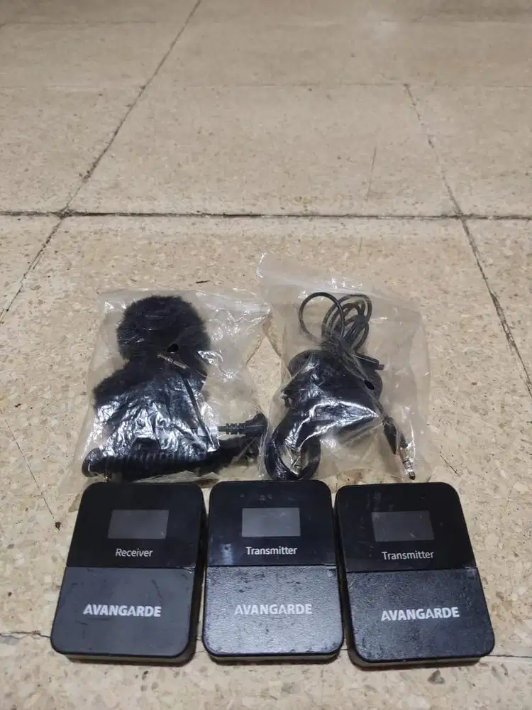 Avangarde AV-WM2 Wireless Microphone For Camera & SmartPhone