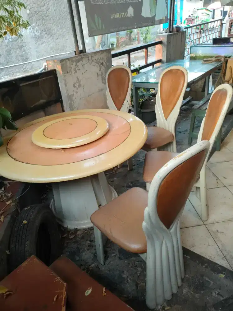 Set Meja Makan Jadul