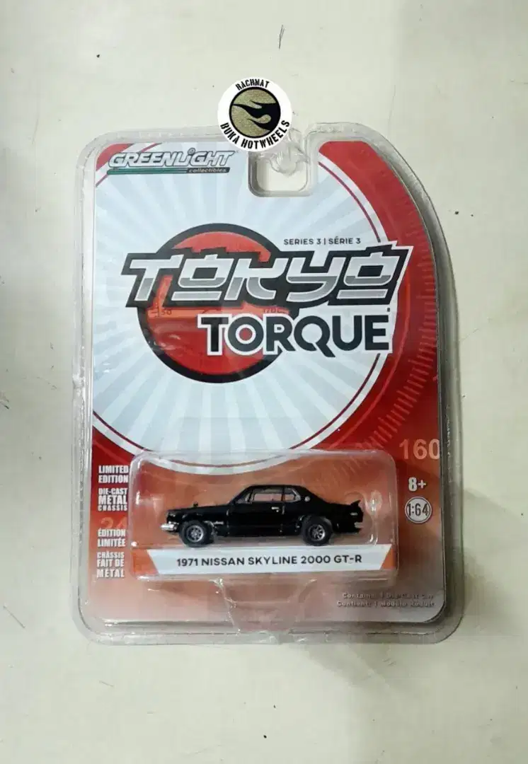 Greenlight 1971 Nissan Skyline 2000 GT-R Diecast RBH
