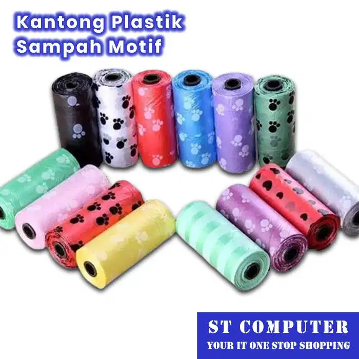 Kantong Plastik Sampah Gulung Motif