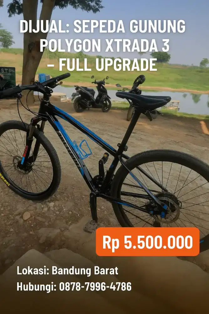 Polygon Xtrada 3 / 27.5 Full Upgrade