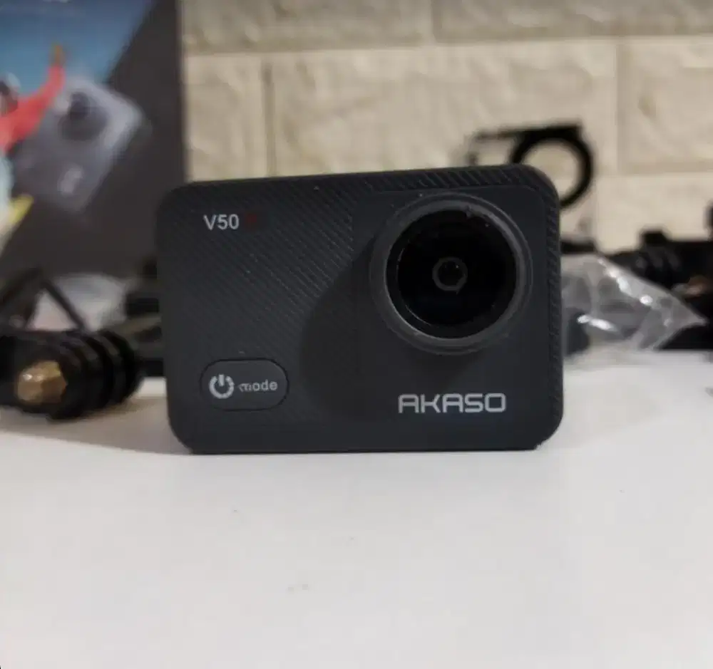 Akaso v50x 4k waterproof Action Camera Second