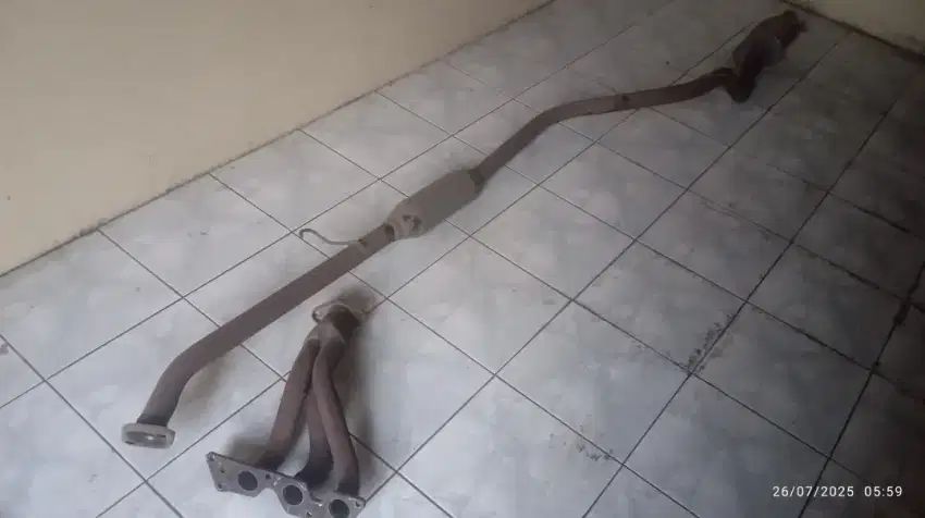 Knalpot racing full sistem Mitsubishi mirage