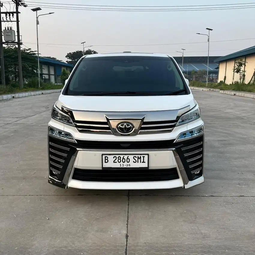 Toyota vellfire tss tahun 2021