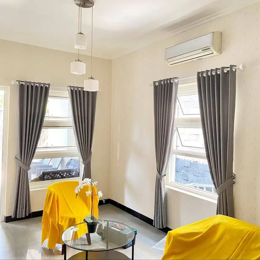 Jual Gorden Blackout Pasang Skat Klinik Hordeng Pintu Gordyn Vitrase
