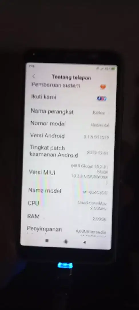 Jual HP redim 6a