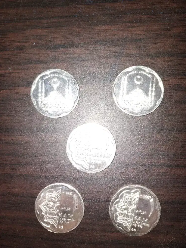 Koin Perak Motif Masjid Istiqlal