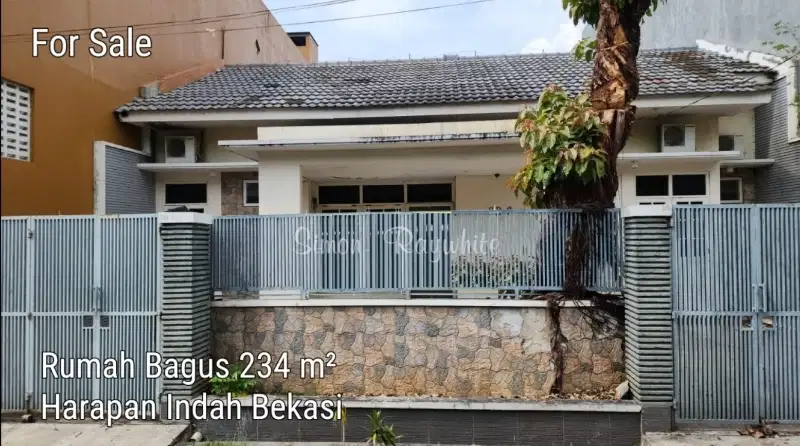Dijual Cepat Rumah 234 m² - Jl Dahlia Indah - Harapan Indah - Bekasi