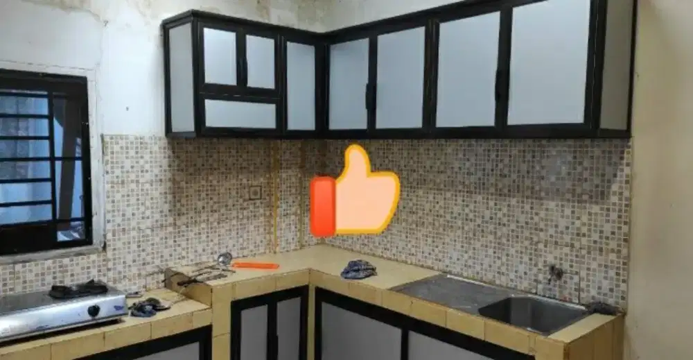 Kitchen set bhn aluminium acp anti ryap anti keropos kuat api awet#lmp