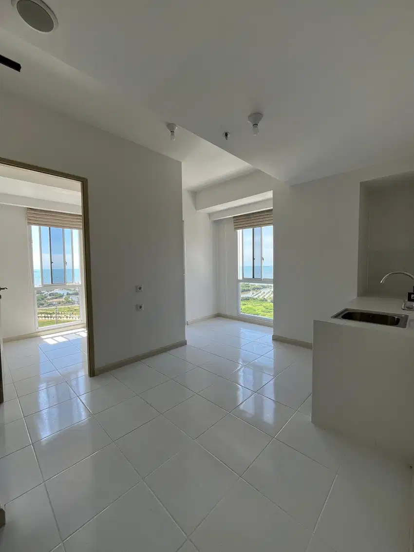 Jual Apartment Tokyo Riverisde PIK2 2BR 40m2 Corner View Laut Lepas