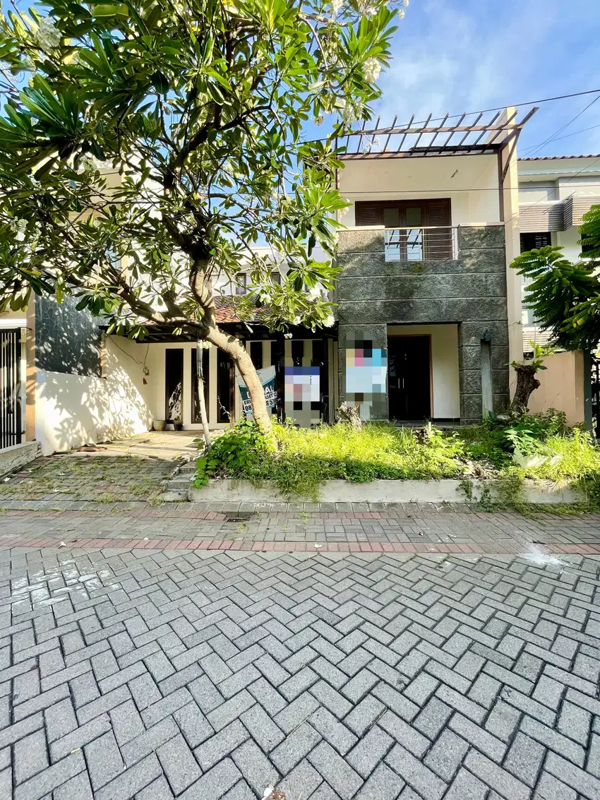 Graha Santoso jual rumah modern tropis dekat Raya merr rungkut