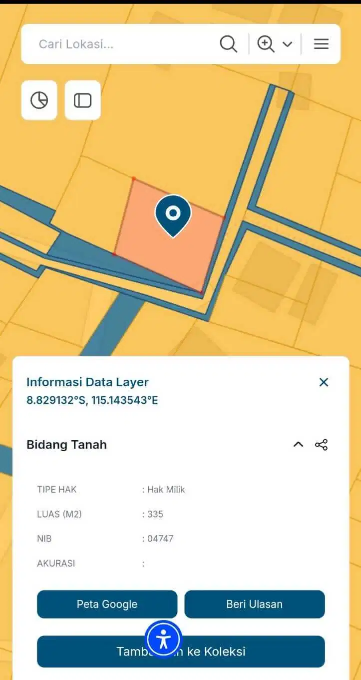 Dijual tanah airis pecatu