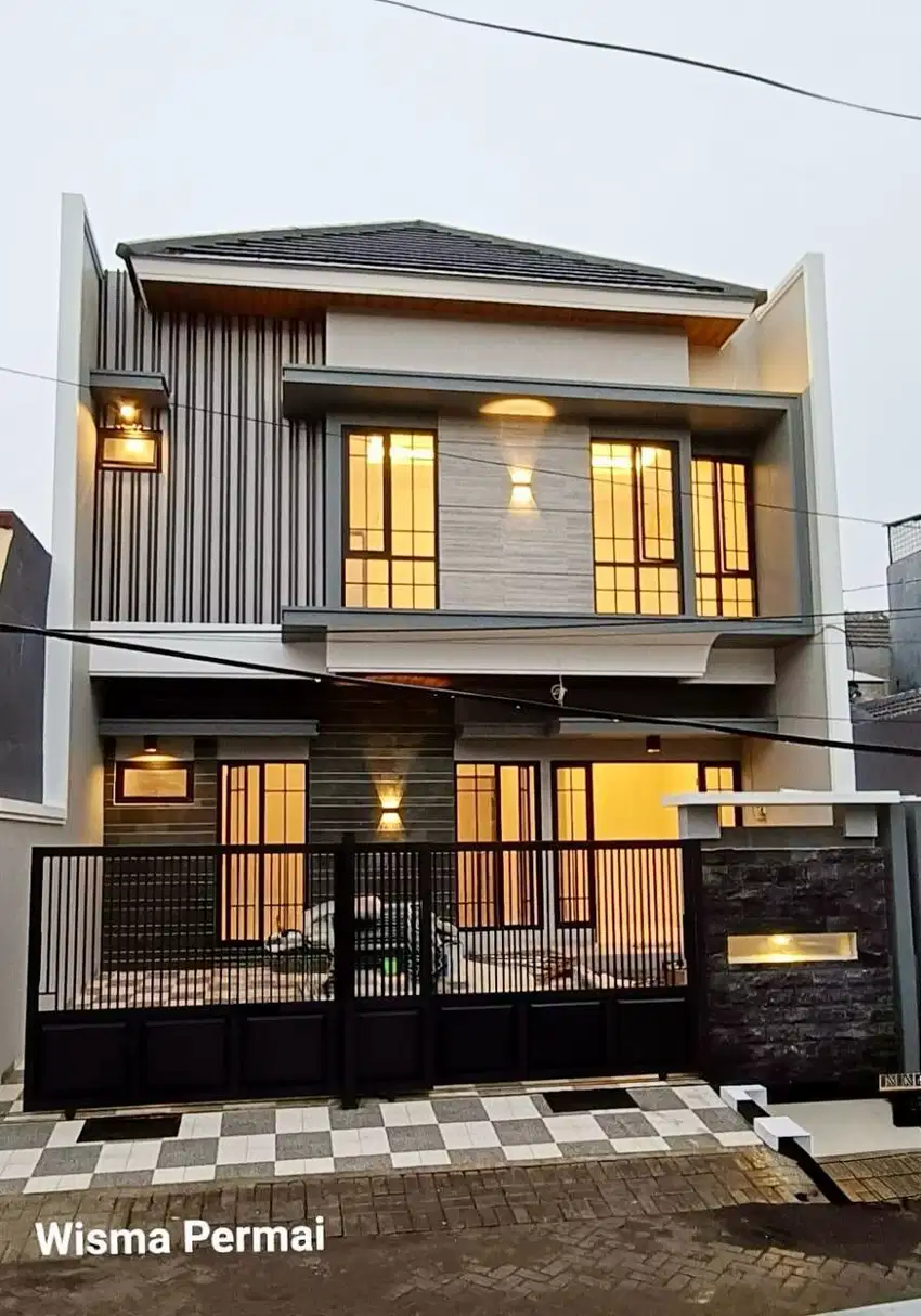 JUAL RUMAH 2 LANTAI DI WISMA PERMAI SURABAYA TIMUR