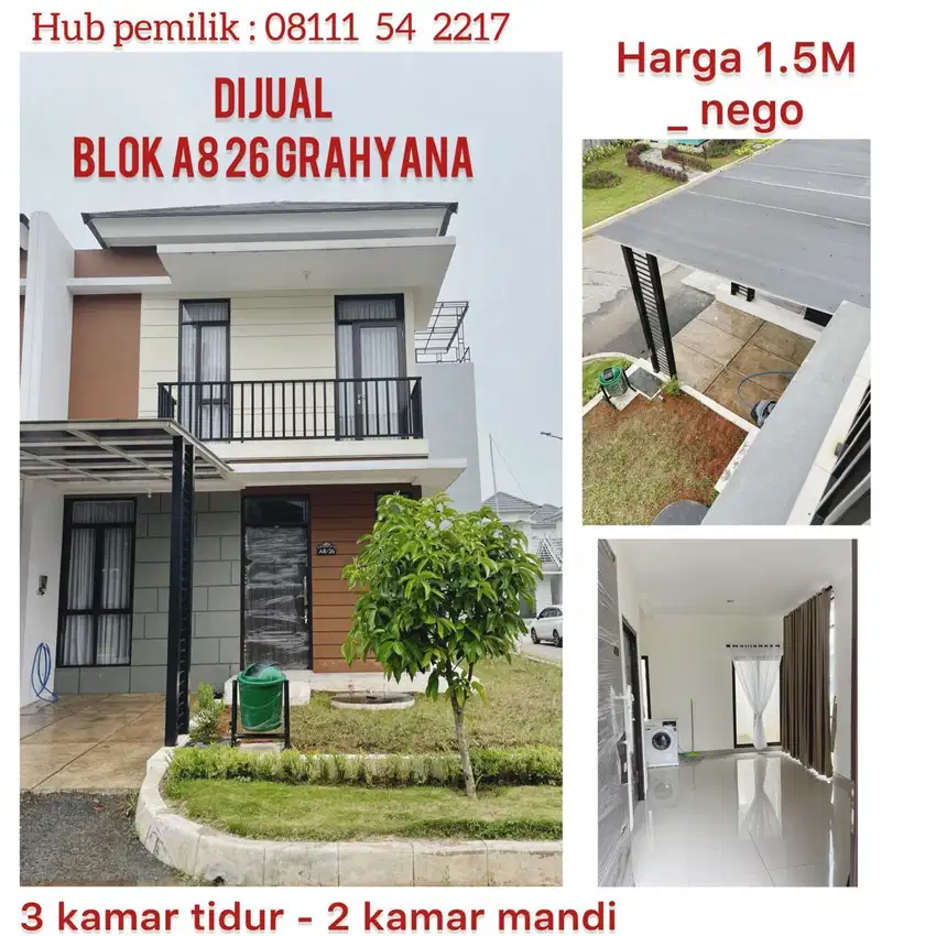 DIJUAL RUMAH MODERN MINIMALIS MURAH DI PUSAT KOTA KARAWANG