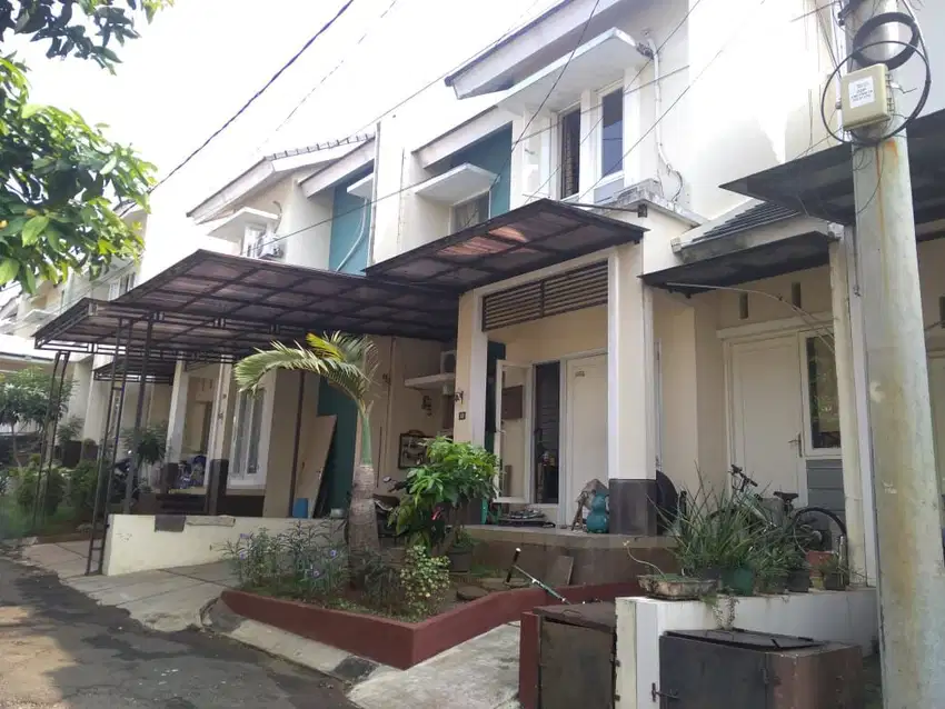 Rumah Cantik 2 Lantai Murah Asri di Cluster Krukut Gandul Limo Depok