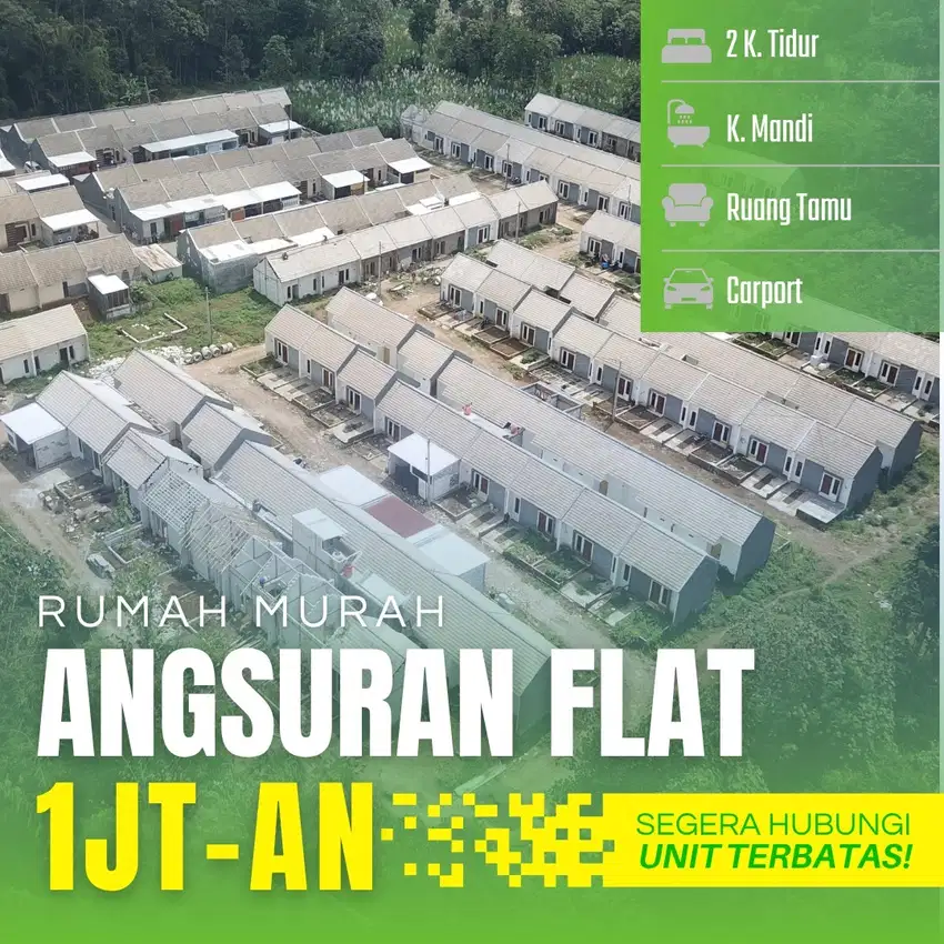 RUMAH SUBSIDI 1 LANTAI LOKASI MEPET SAWOJAJAR