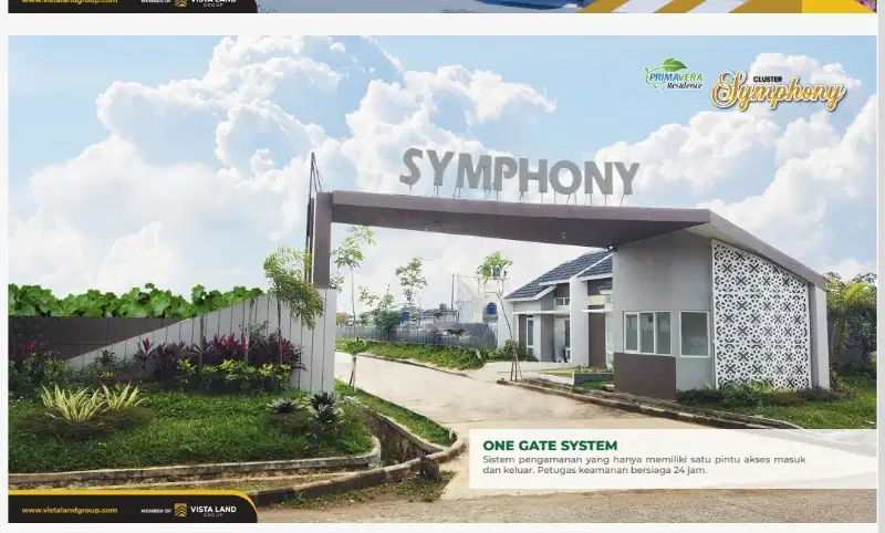 Cluster Sympony Perumahan Siap Huni
