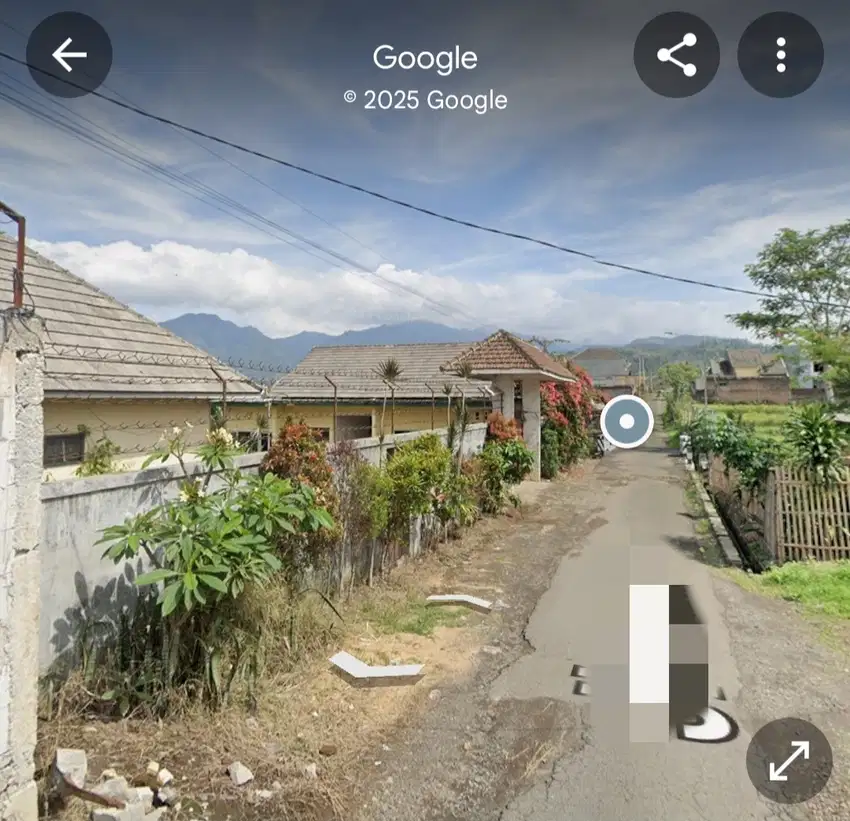 Dijual rumah harga tanah lokasi batu