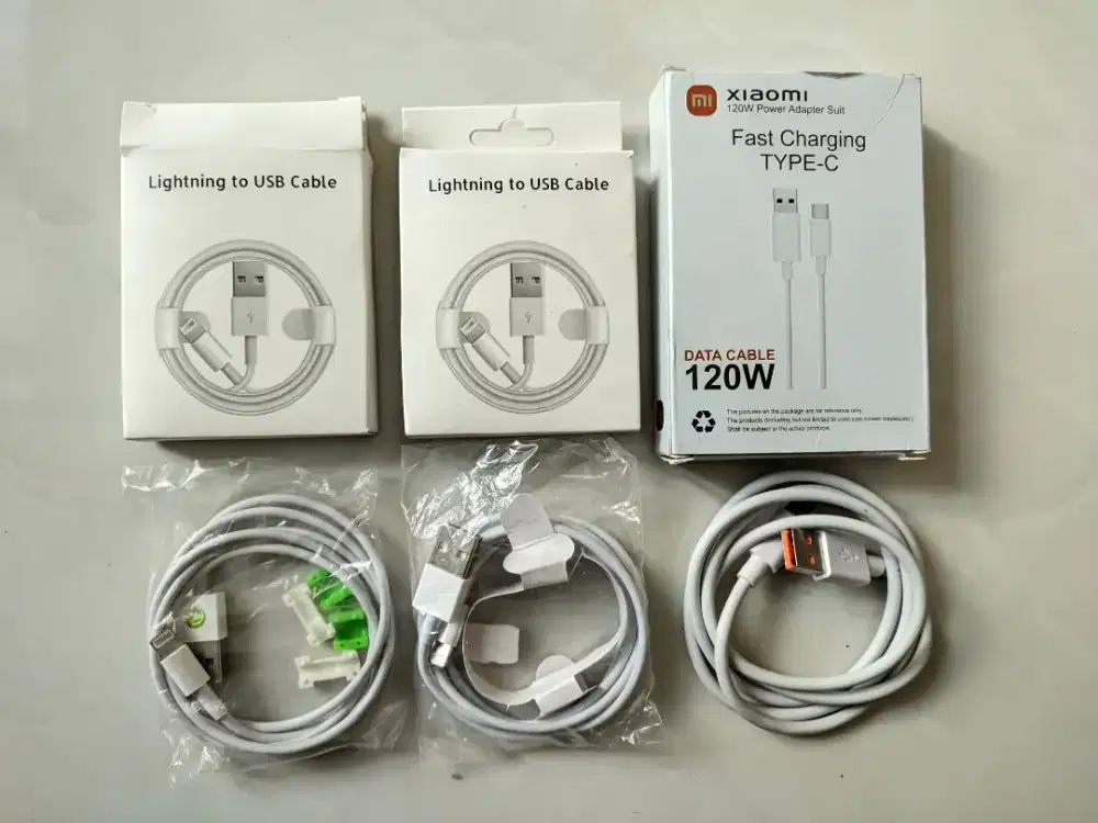 KABEL CHARGE CES CAS IPHONE LIGHTNING & TYPE C