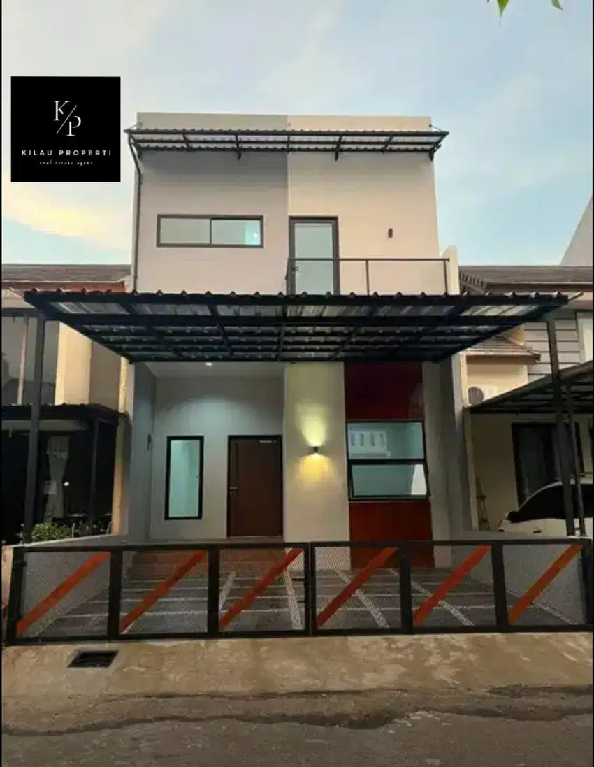 Rumah baru di renovasi total, 2 Lantai Di Cibubur Residence