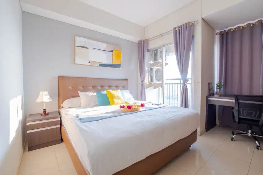 Sewa Apartemen Cosmo Terrace 1 BR dekat Thamrin Jakarta Pusat