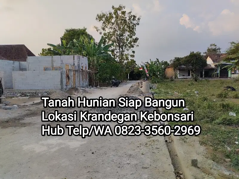 Kavling Krandegan Kebonsari