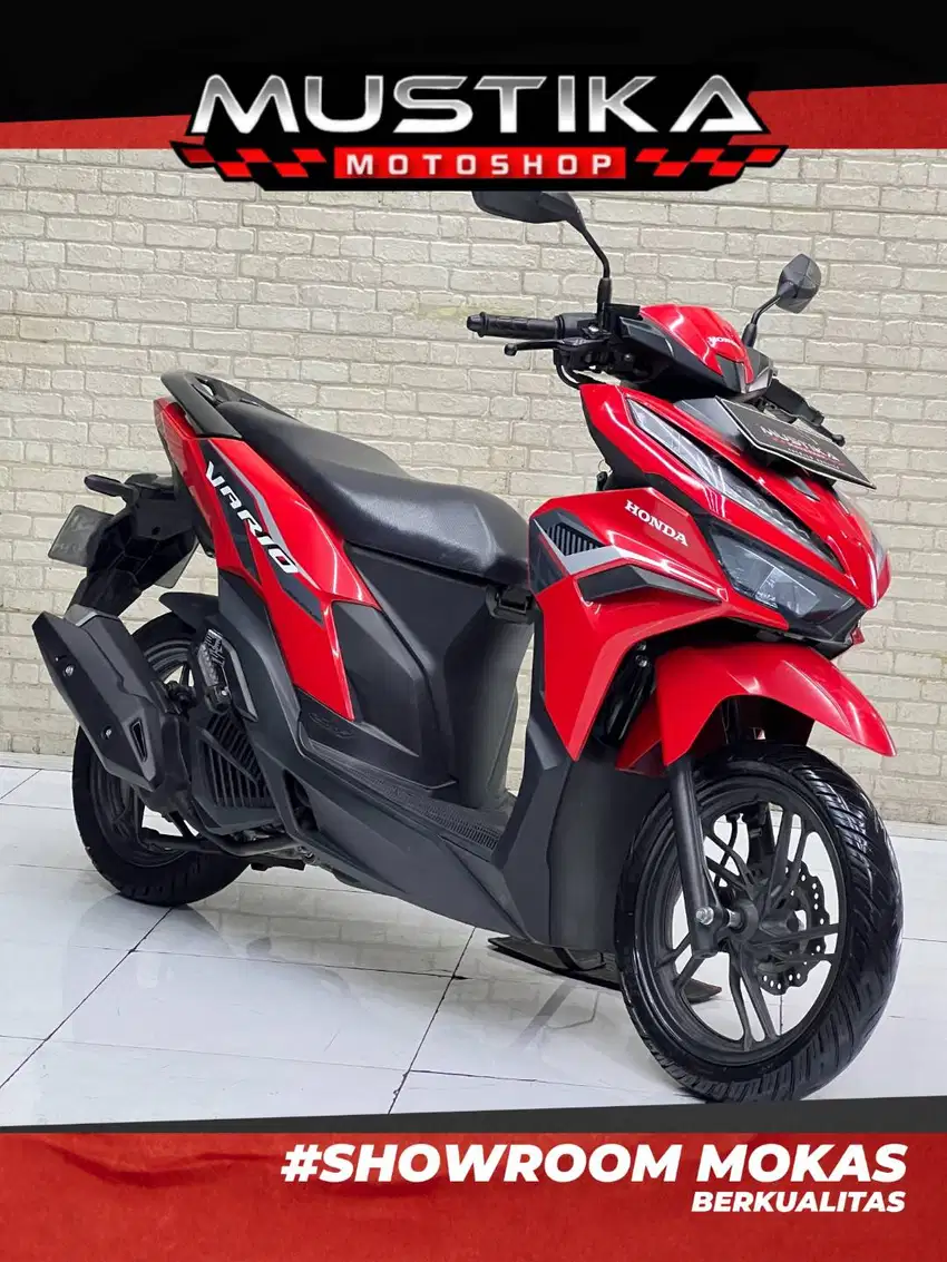 TERMURAH‼️ New Honda Vario 125 2023 Red Favorite - Mustika Motorshop