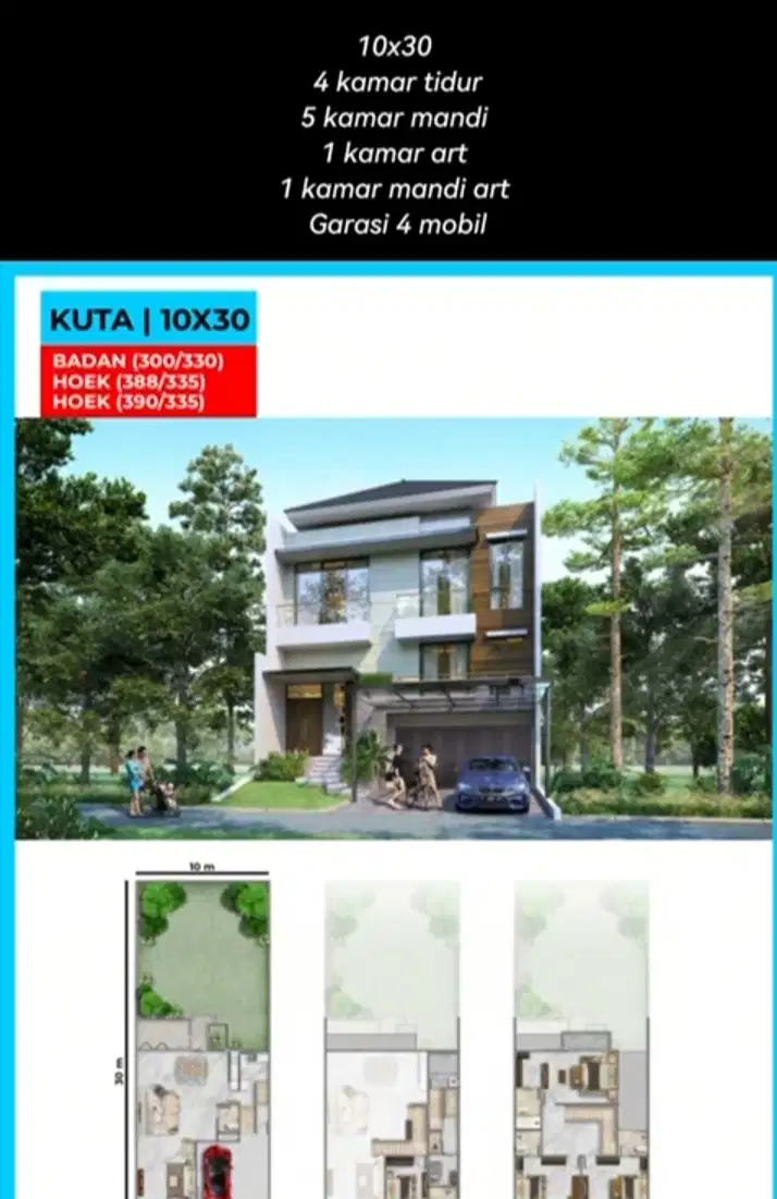 Rumah Cantik Siap Huni Sudah Renovasi di Pantai Bukit Villa Pik 2