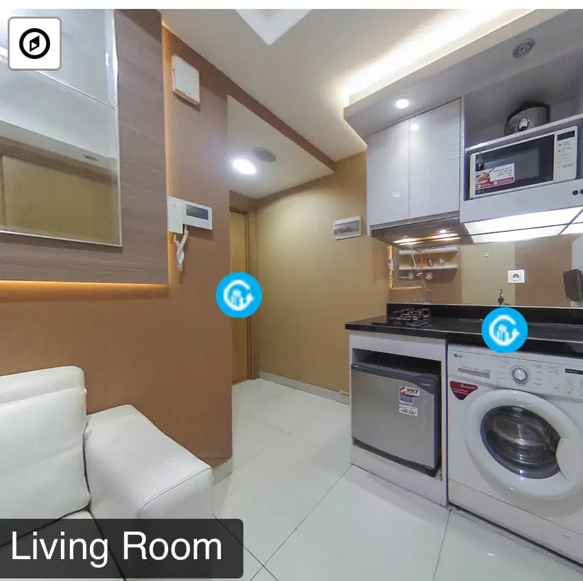 disewakan apartemen the mansion 1BR furnish 29m2