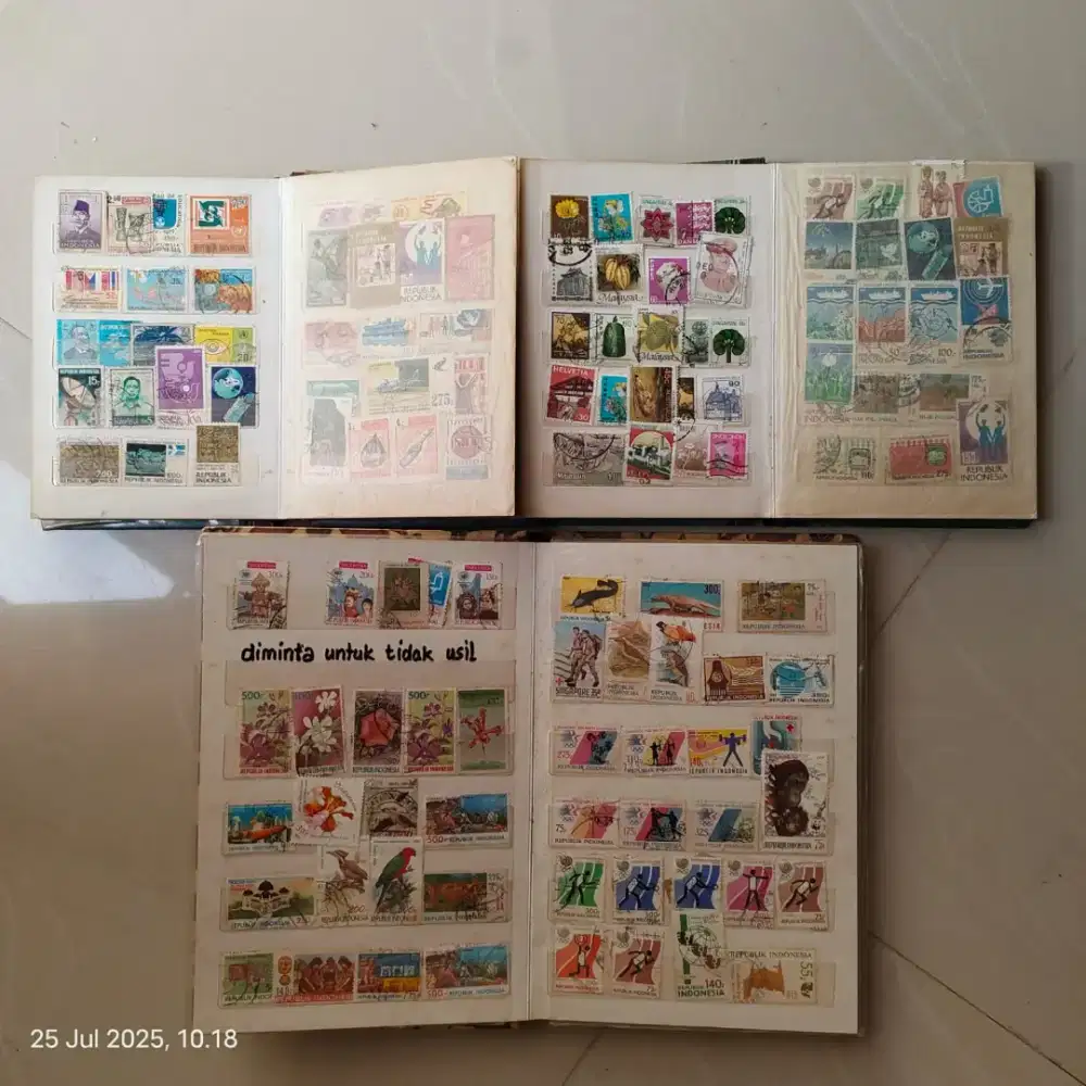 Filateli Perangko Lawas Langka (aseli koleksi djadoel turuntemurun)