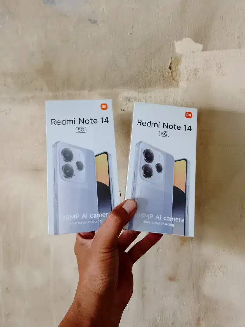 [ berminat wa saja ] Redmi Note 14 5G 8/256 Garansi resmi 15bln