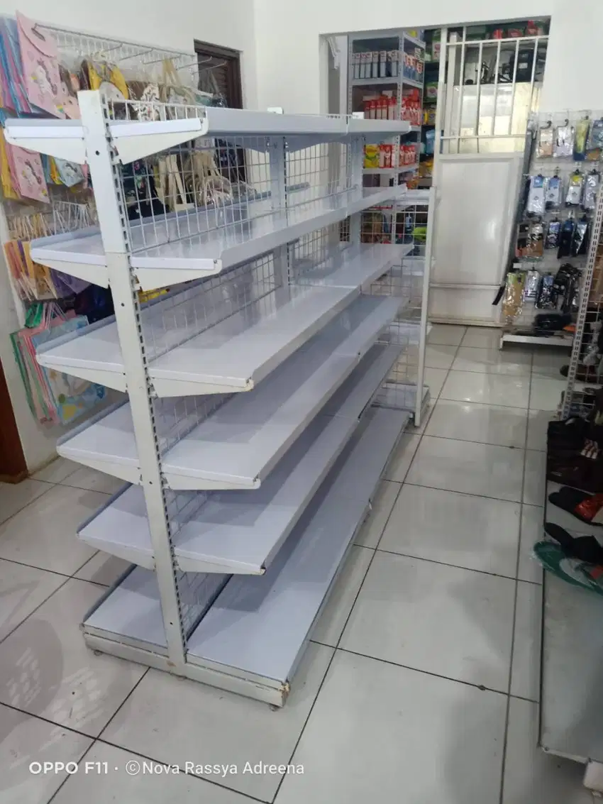RAK DOBEL DAN PERLENGKAPAN MINIMARKET