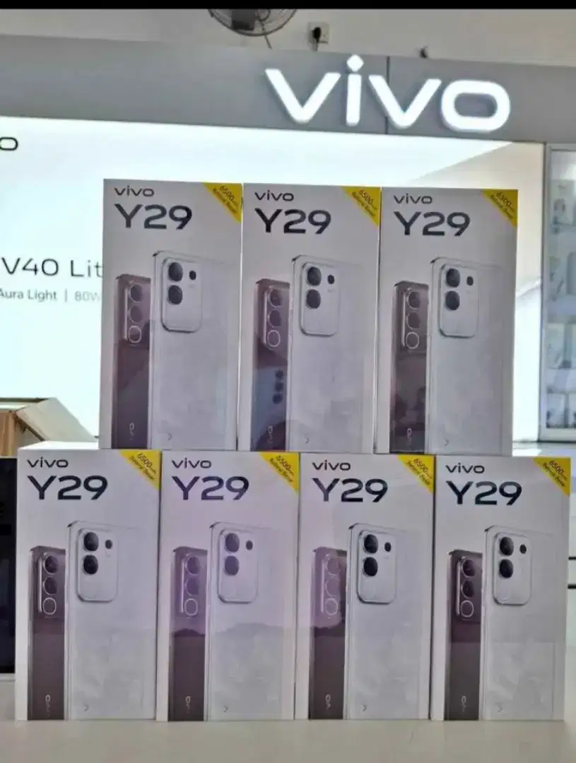 VIVO Y29 HP 2 JUTAAN BATERAI AWET 6500 MaH , BARANG BARU NO SECOND!