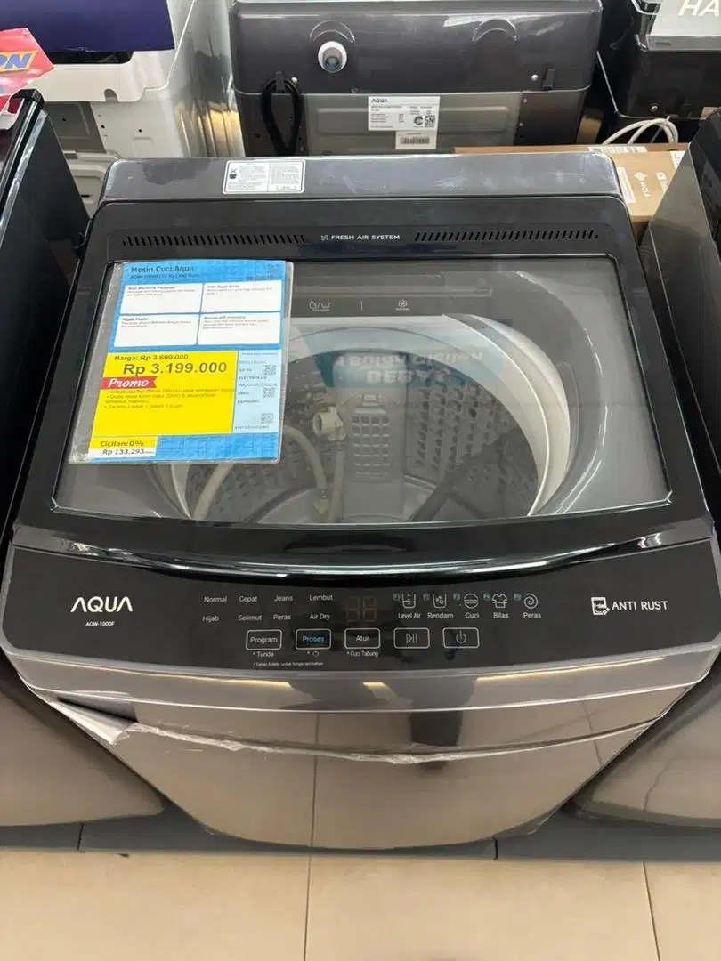Mesin Cuci Aqua 1 Tabung 10 Kg
