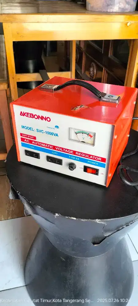 JUAL STABILIZER AKEBONNA MODEL : SVC-1000VA