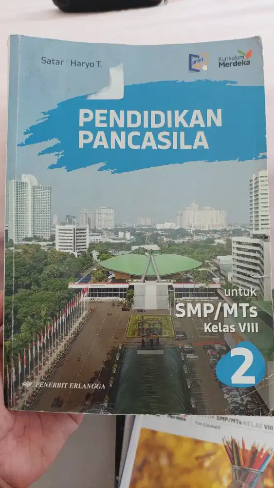 Buku SMP kelas 8 Erlangga