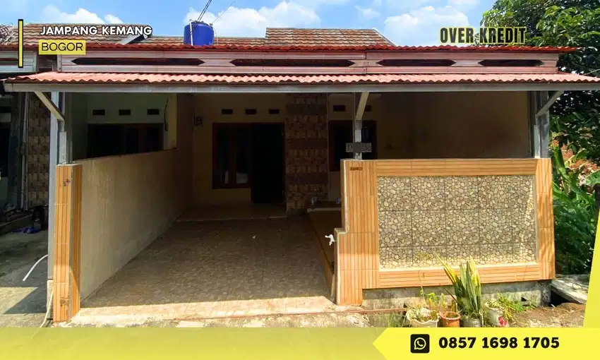 Over Kredit 39 JT Rumah Bogor dkt Tol Kayumanis di Pondok Fauzi Kemang