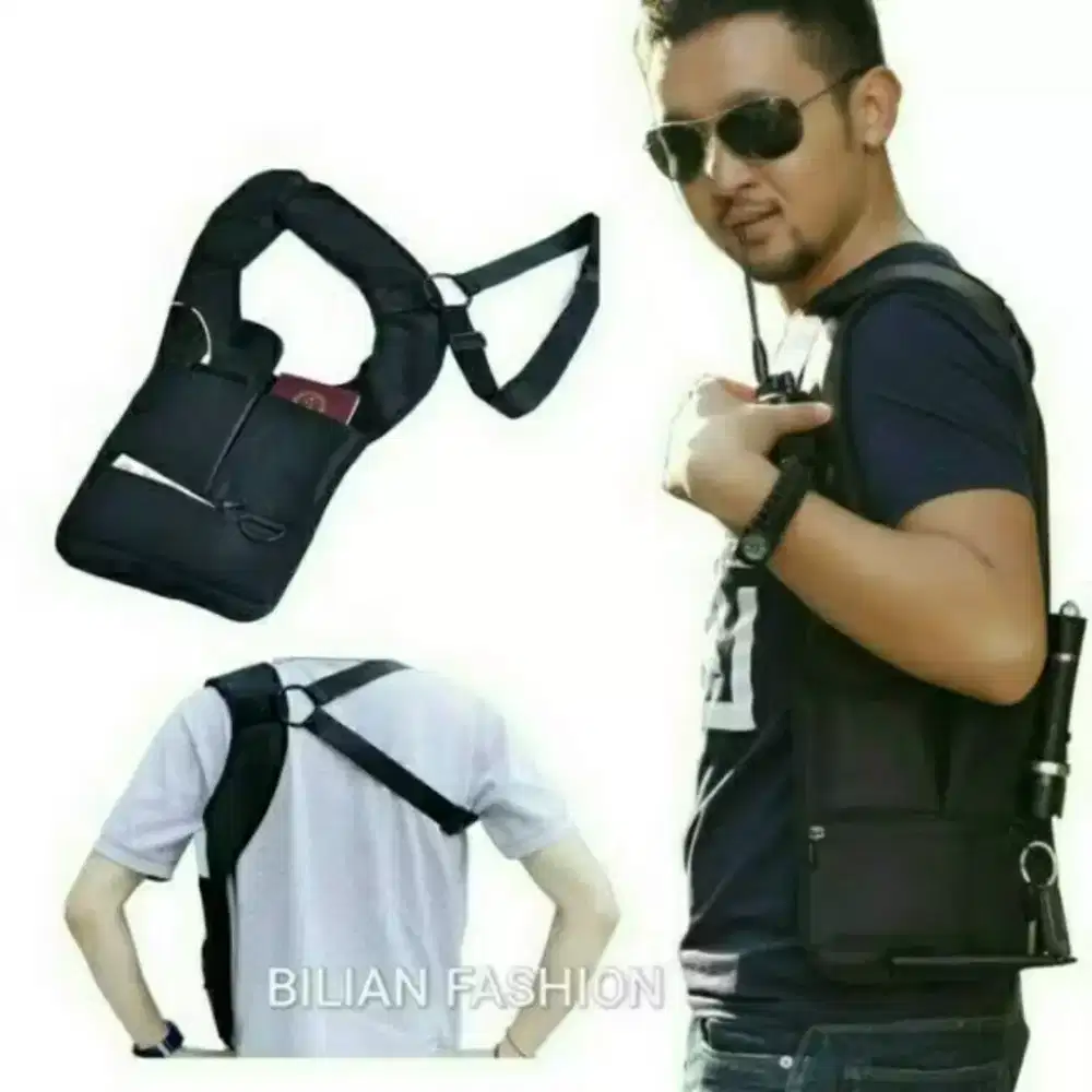 Tas gadget rompi FBI multifungsi