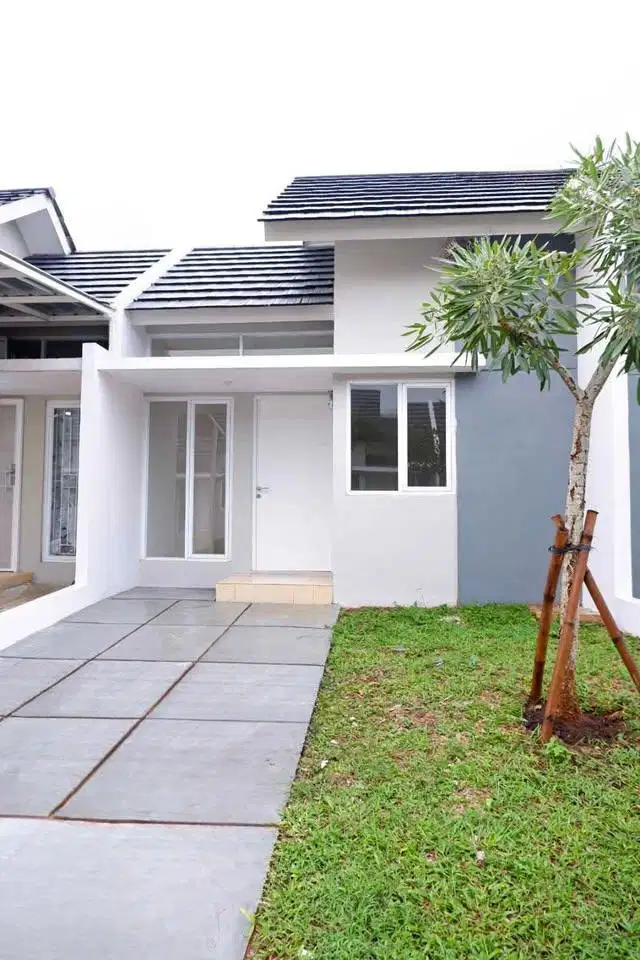 Rumah Murah Cluster The River Siap Huni Dekat Stasiun Parung Panjang