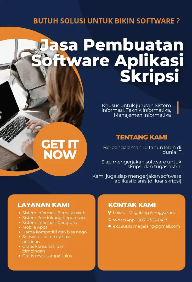 Jasa Pembuatan Software Aplikasi Skripsi