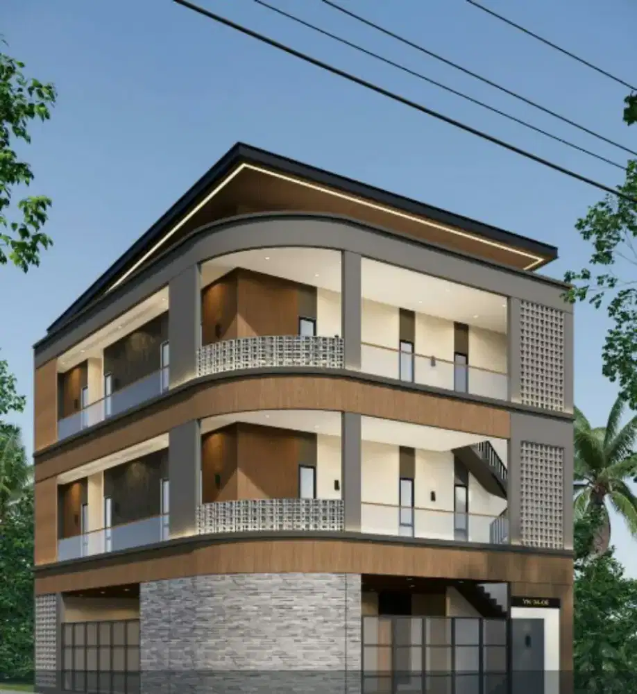 Tahap Bangun Rumah Kost Gunungsari Indah 3 Lantai Full Perabotan