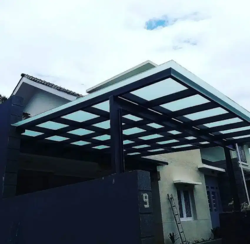 Kanopi atap kaca
