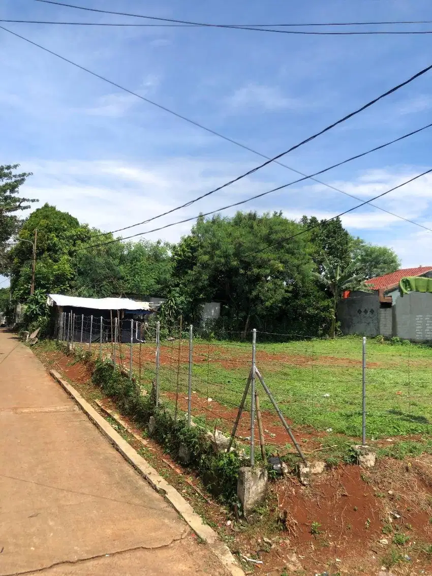DIJUAL TANAH STRATEGIS POSISI HOEK di PAMULANG TANGERANG SELATAN